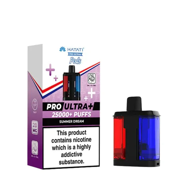 Hayati Pro Ultra Plus 25K Replacement Pods - Summer Dream