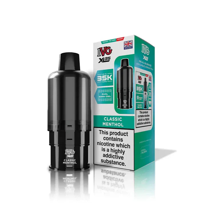 IVG XL 35K Refill Pod - Classic Menthol