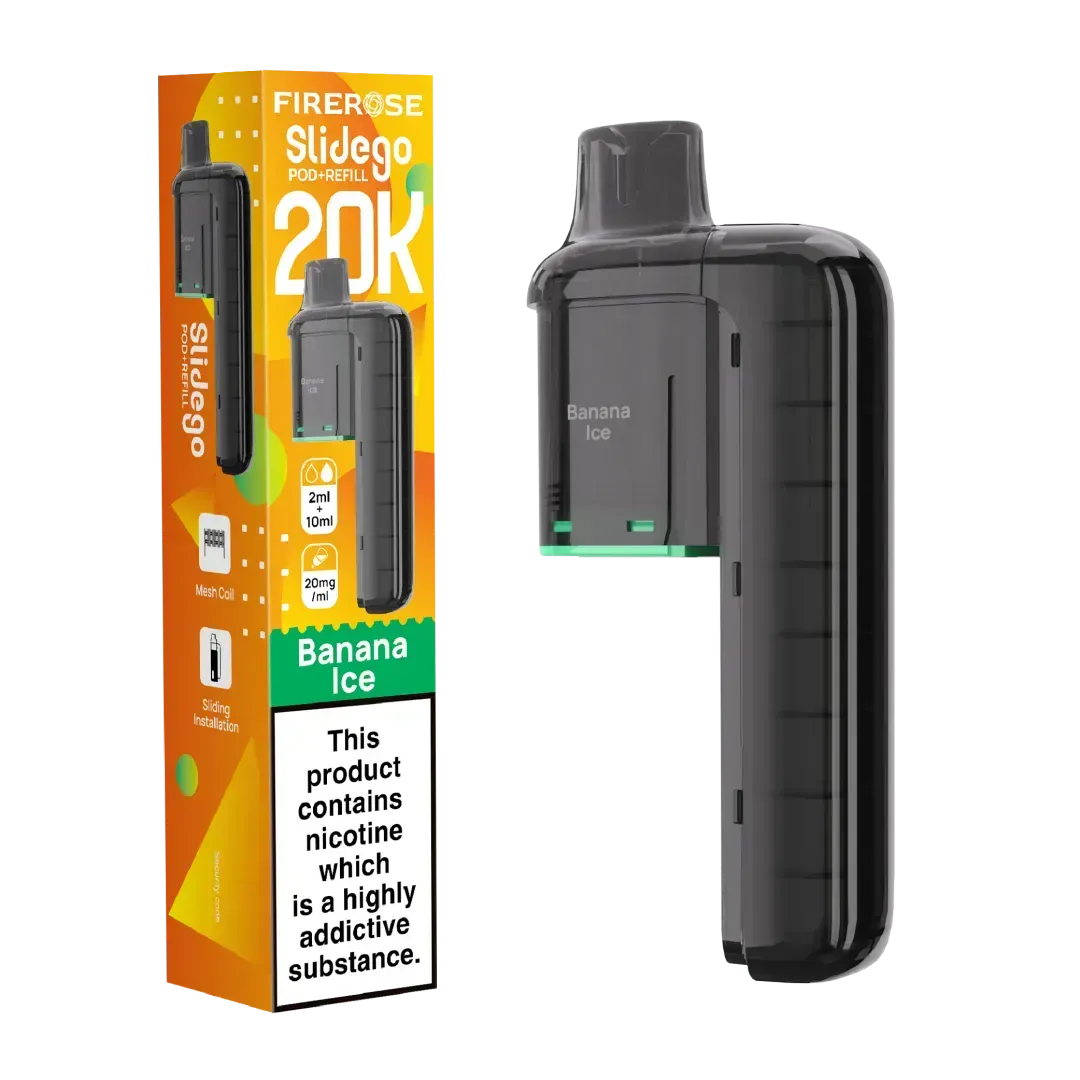 Firerose SlideGo 20K Replacement Pods - Buy at Eazy Vapes