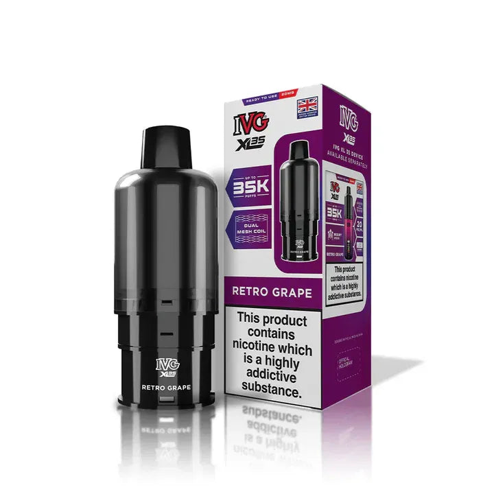IVG XL 35K Refill Pod - Retro Grape