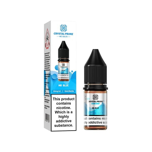 Crystal Prime 7000 Nic Salt 10ml E-Liquid - Mr Blue