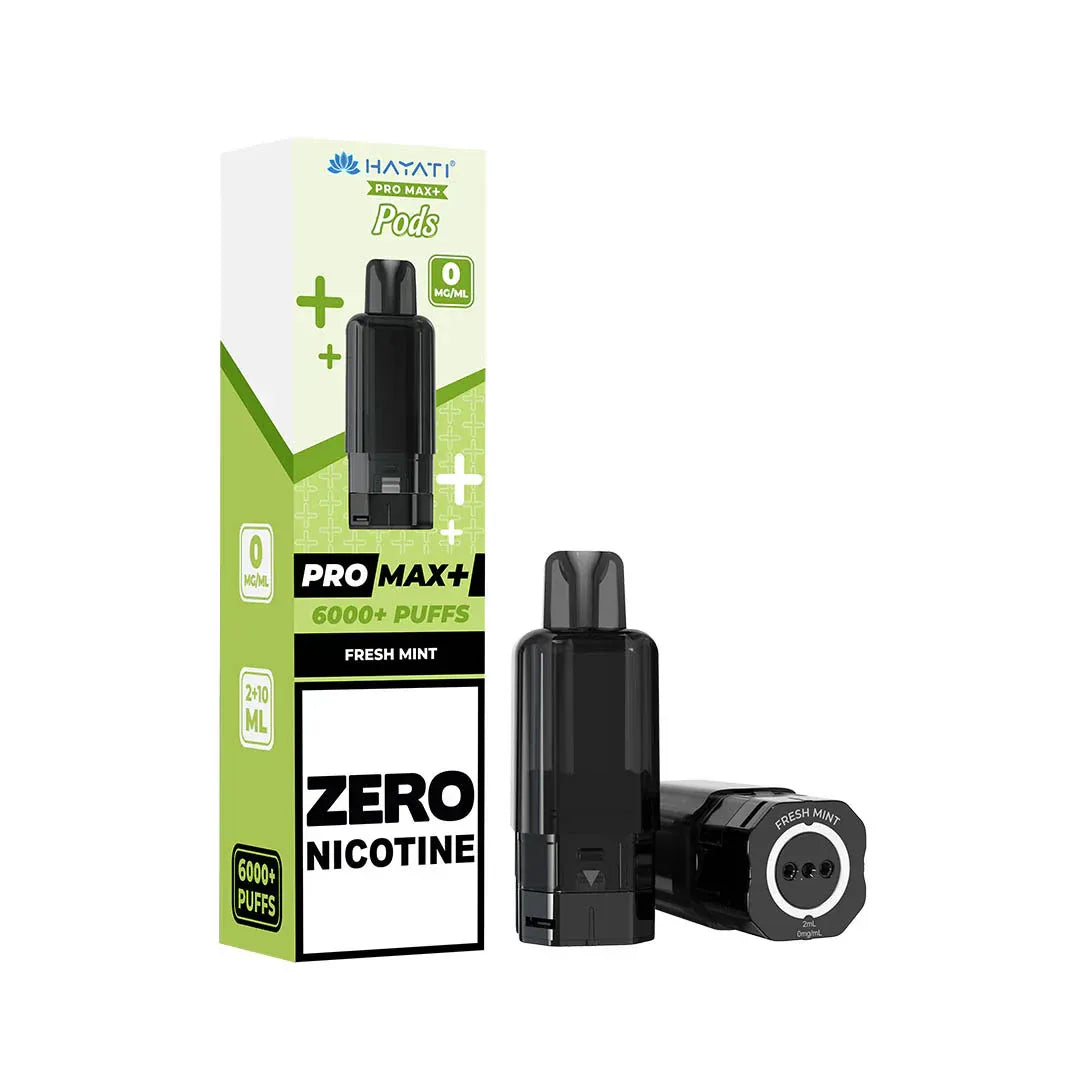 Hayati Pro Max+ 6K Pod Refills 0MG (ZERO NICOTINE)