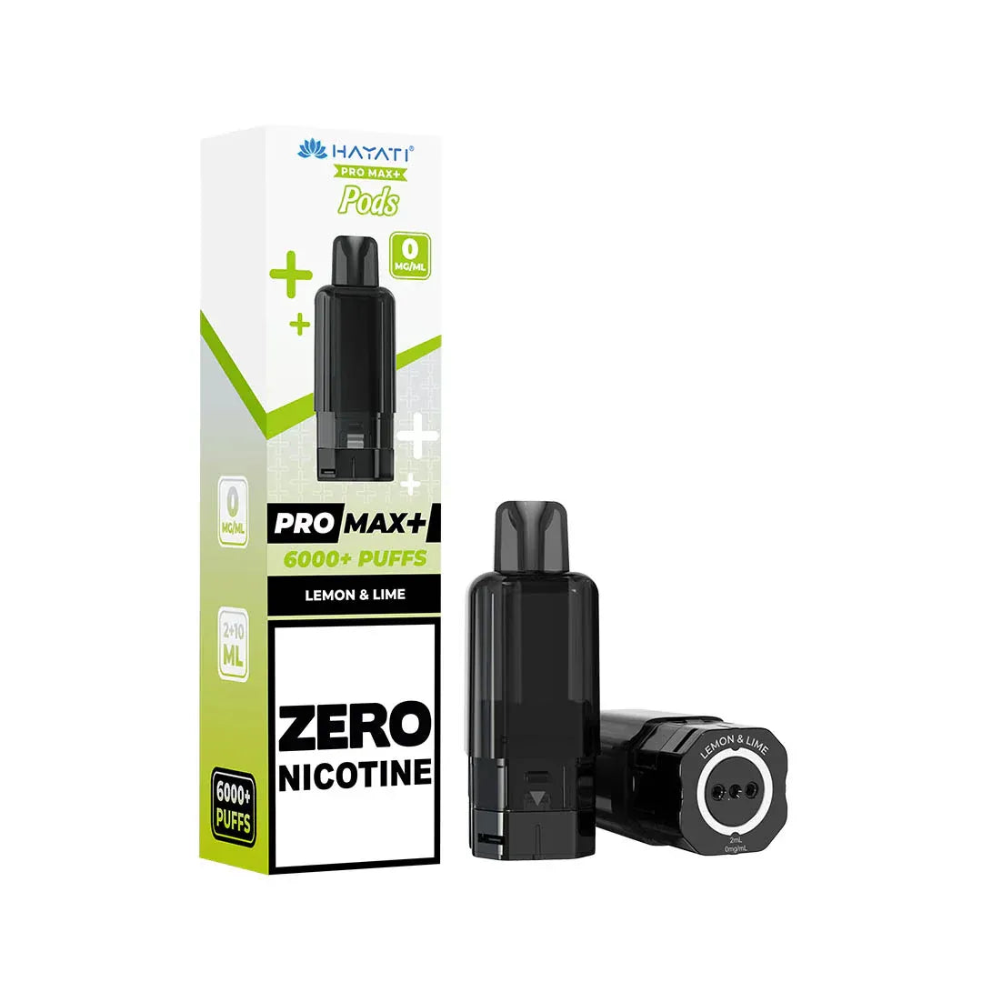 Hayati Pro Max+ 6K Pod Refills 0MG (ZERO NICOTINE)