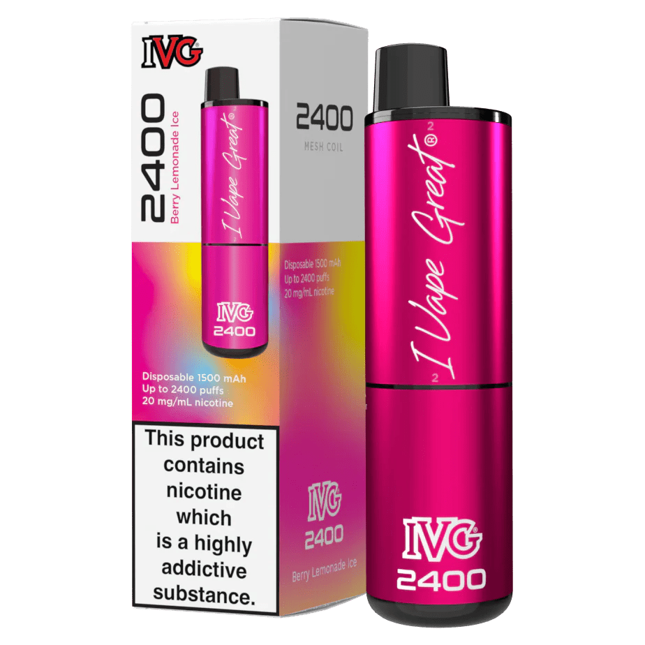 IVG 2400 Puffs Disposable Vape - Eazy Vapes