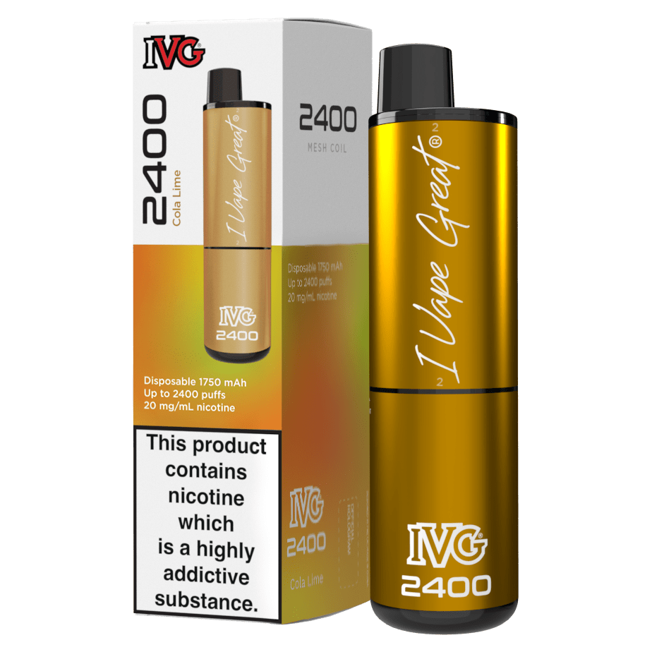 IVG 2400 Puffs Disposable Vape - Eazy Vapes
