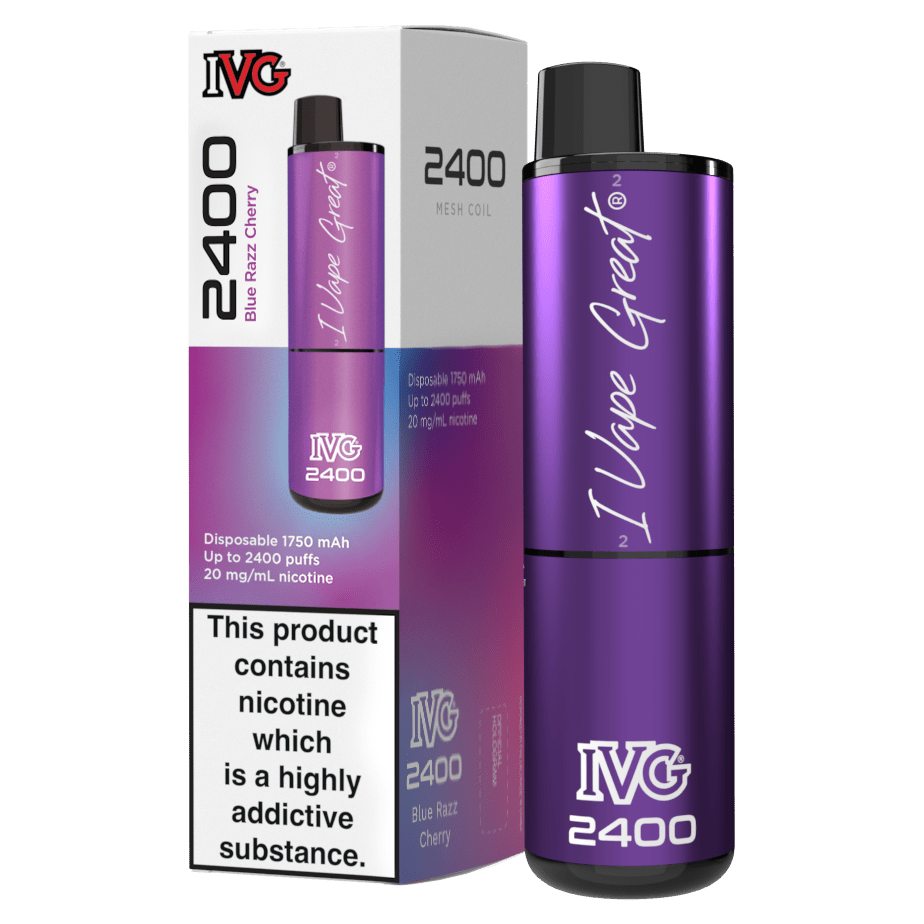 IVG 2400 Puffs Disposable Vape - Eazy Vapes