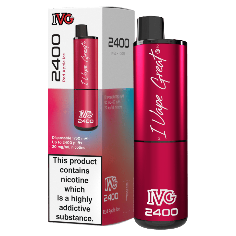 IVG 2400 Puffs Disposable Vape - Eazy Vapes