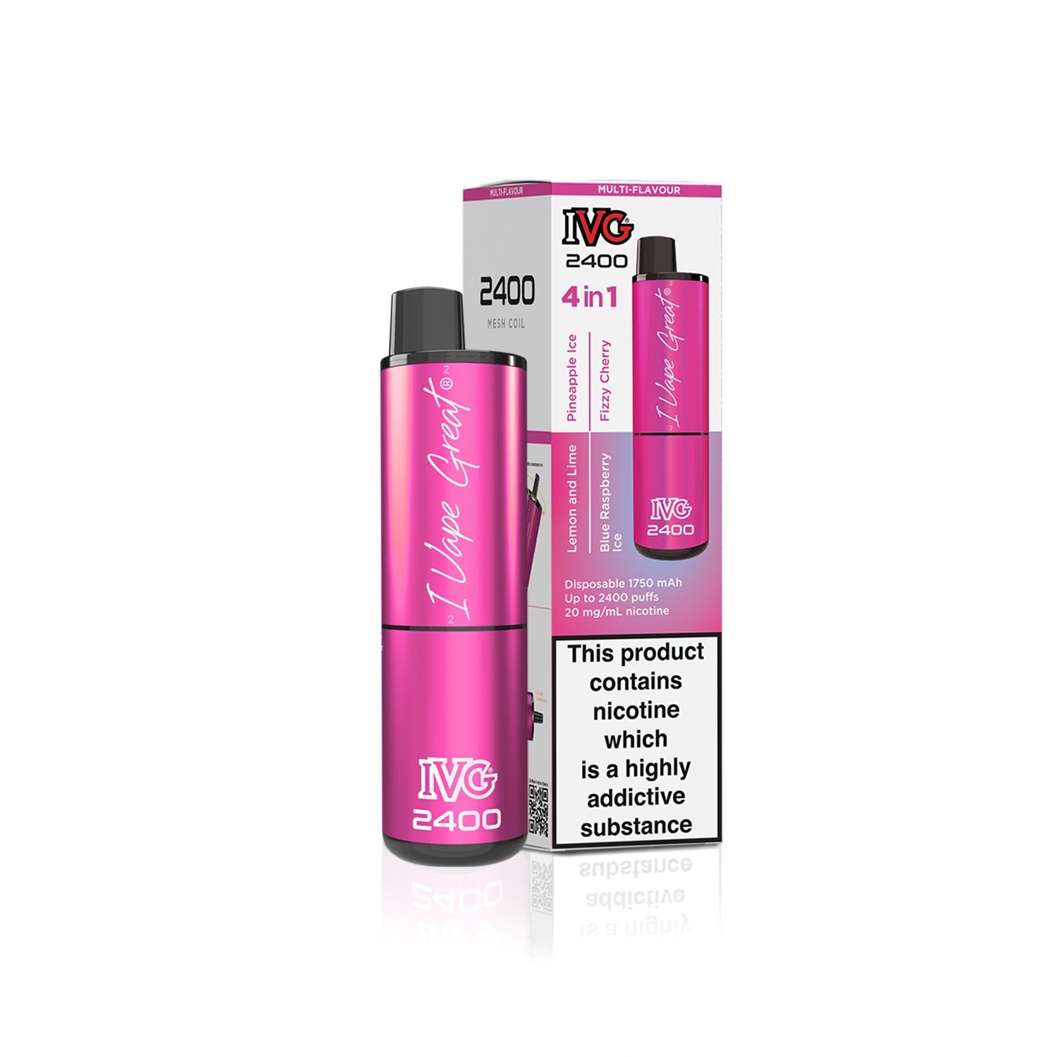 IVG 2400 Puffs Disposable Vape - Eazy Vapes