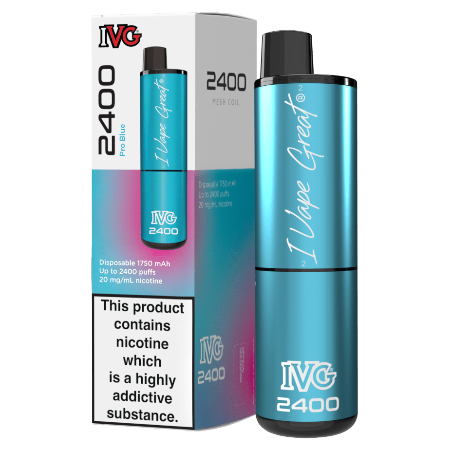 IVG 2400 Puffs Disposable Vape - Eazy Vapes