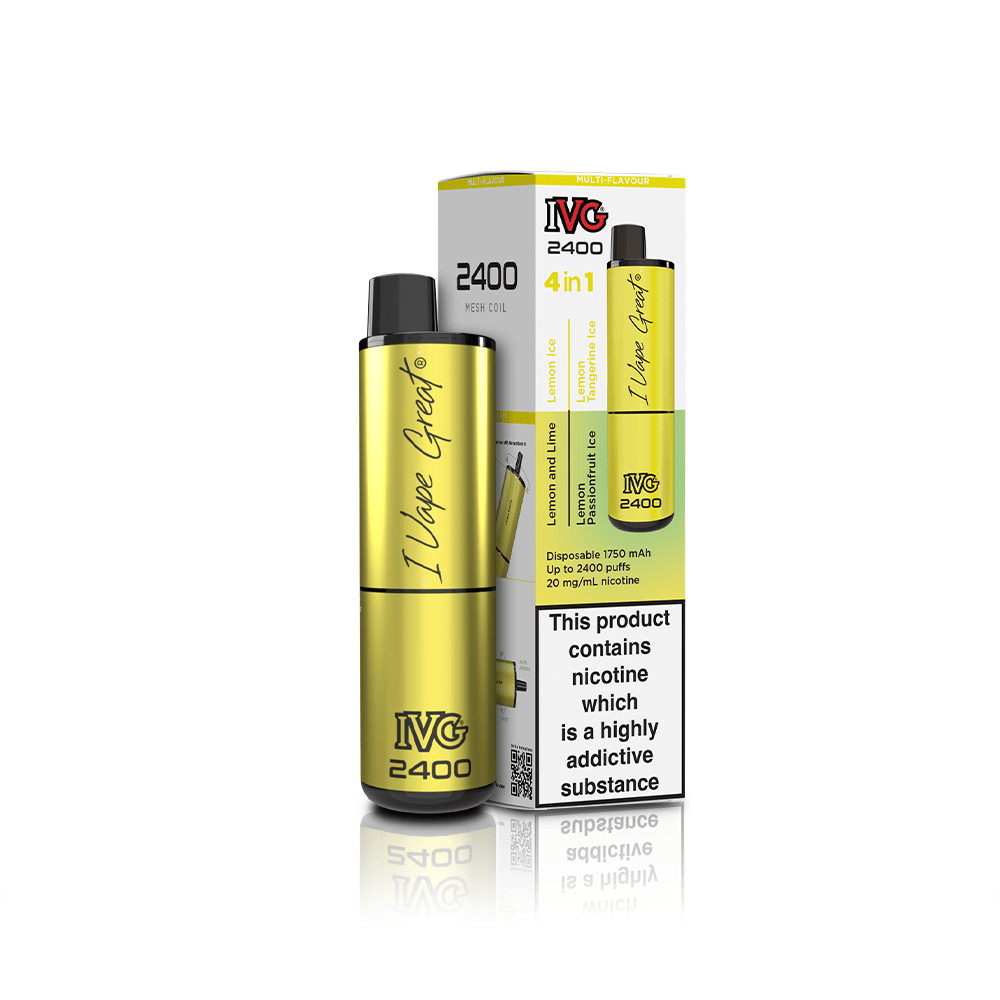 IVG 2400 Puffs Disposable Vape - Eazy Vapes