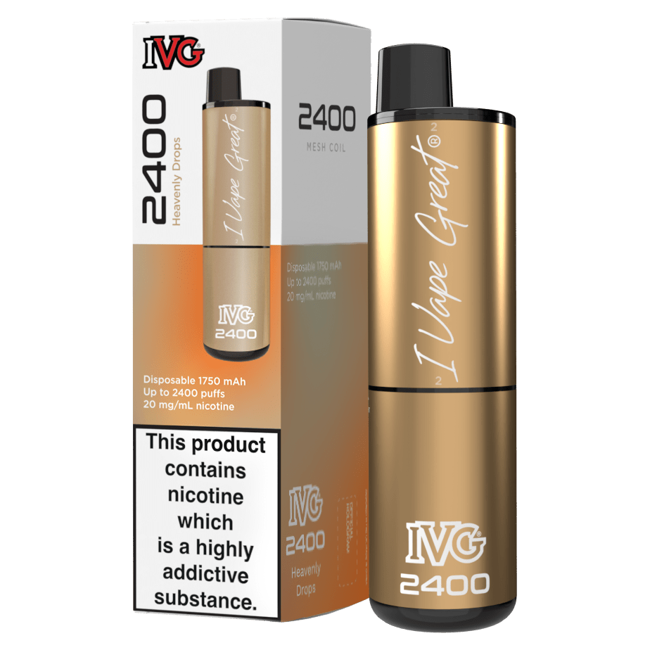 IVG 2400 Puffs Disposable Vape - Eazy Vapes