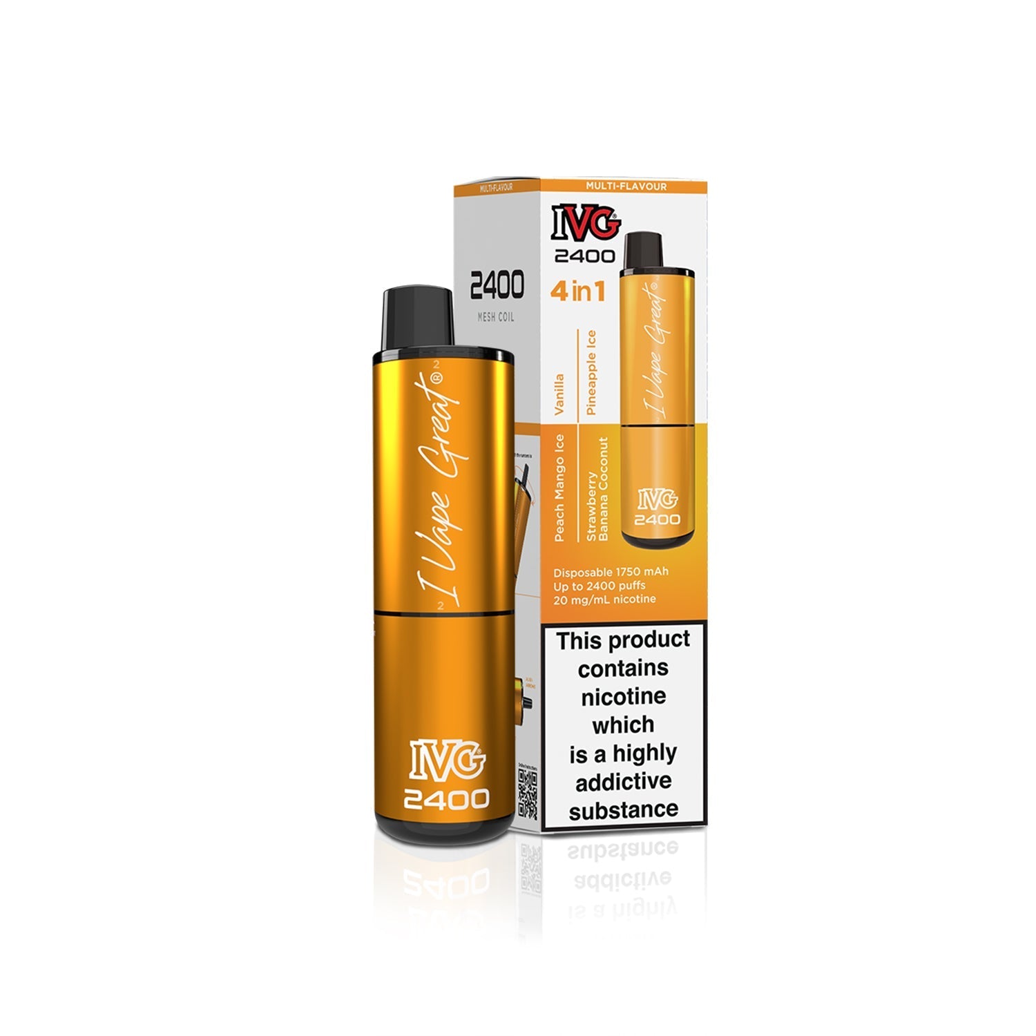 IVG 2400 Puffs Disposable Vape - Eazy Vapes