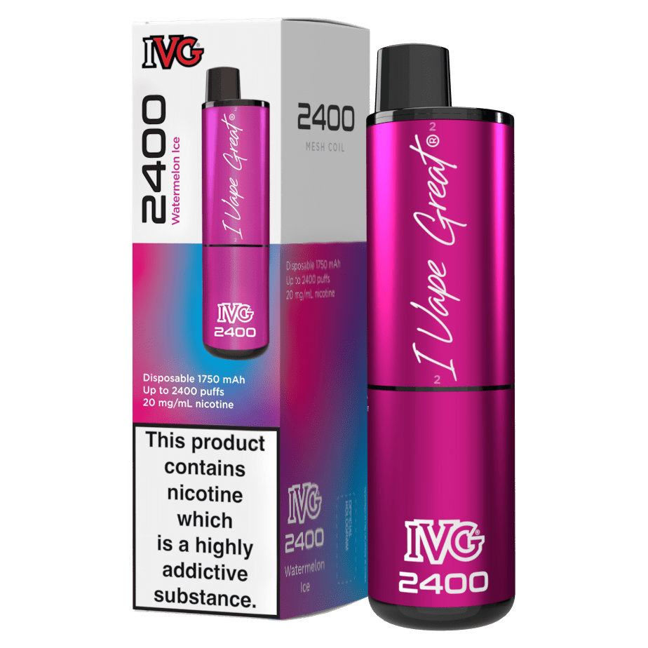 IVG 2400 Puffs Disposable Vape - Eazy Vapes