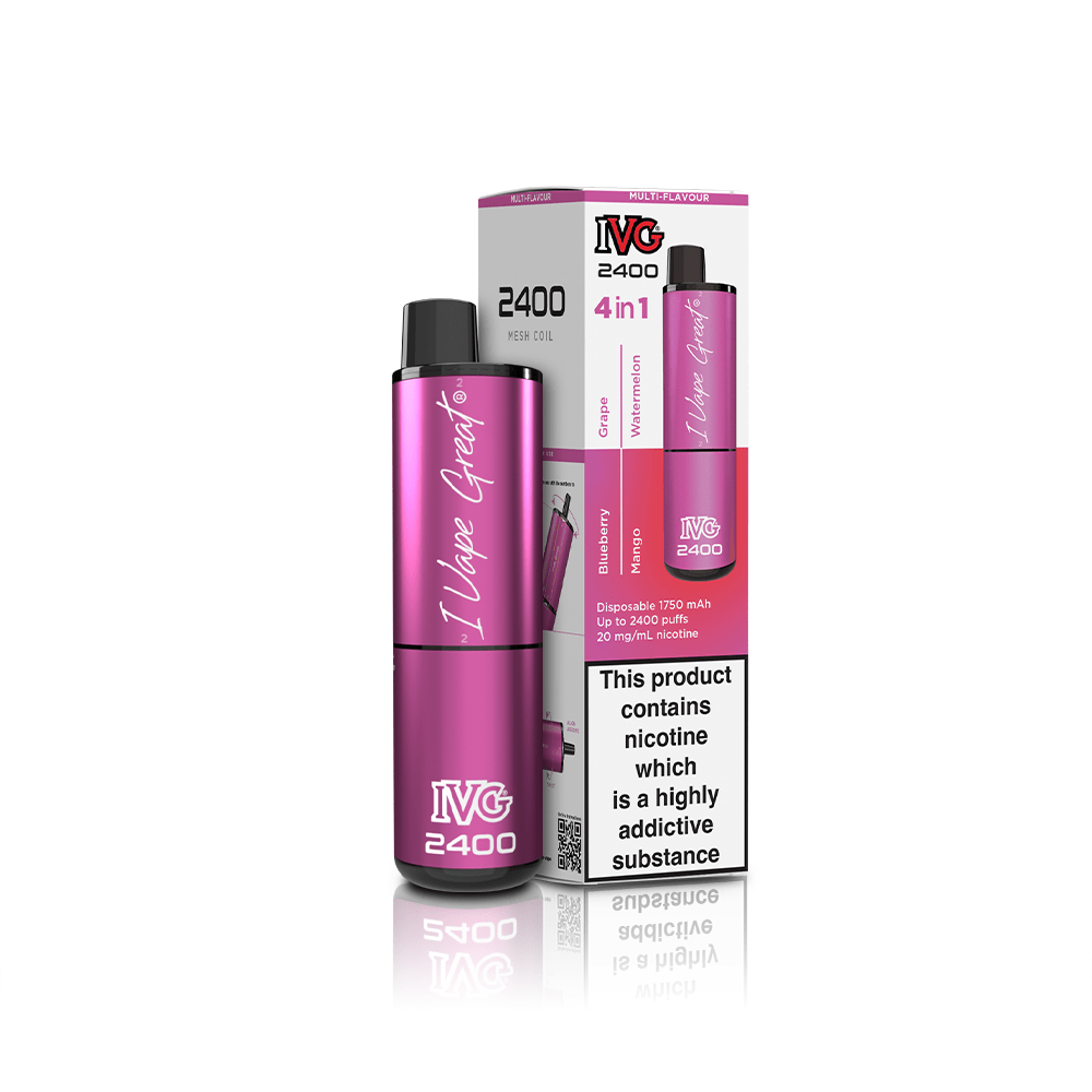 IVG 2400 Puffs Disposable Vape - Eazy Vapes