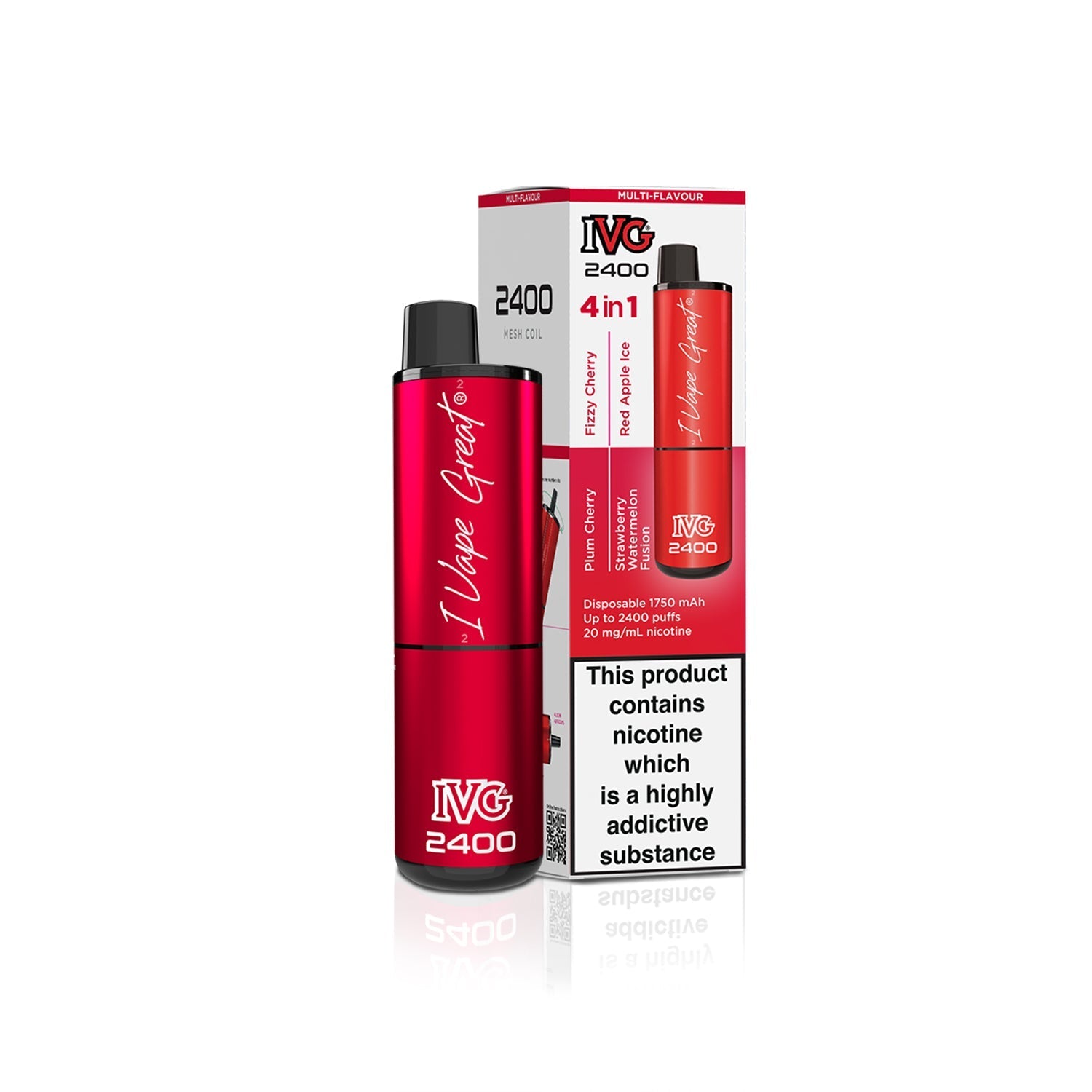 IVG 2400 Puffs Disposable Vape - Eazy Vapes