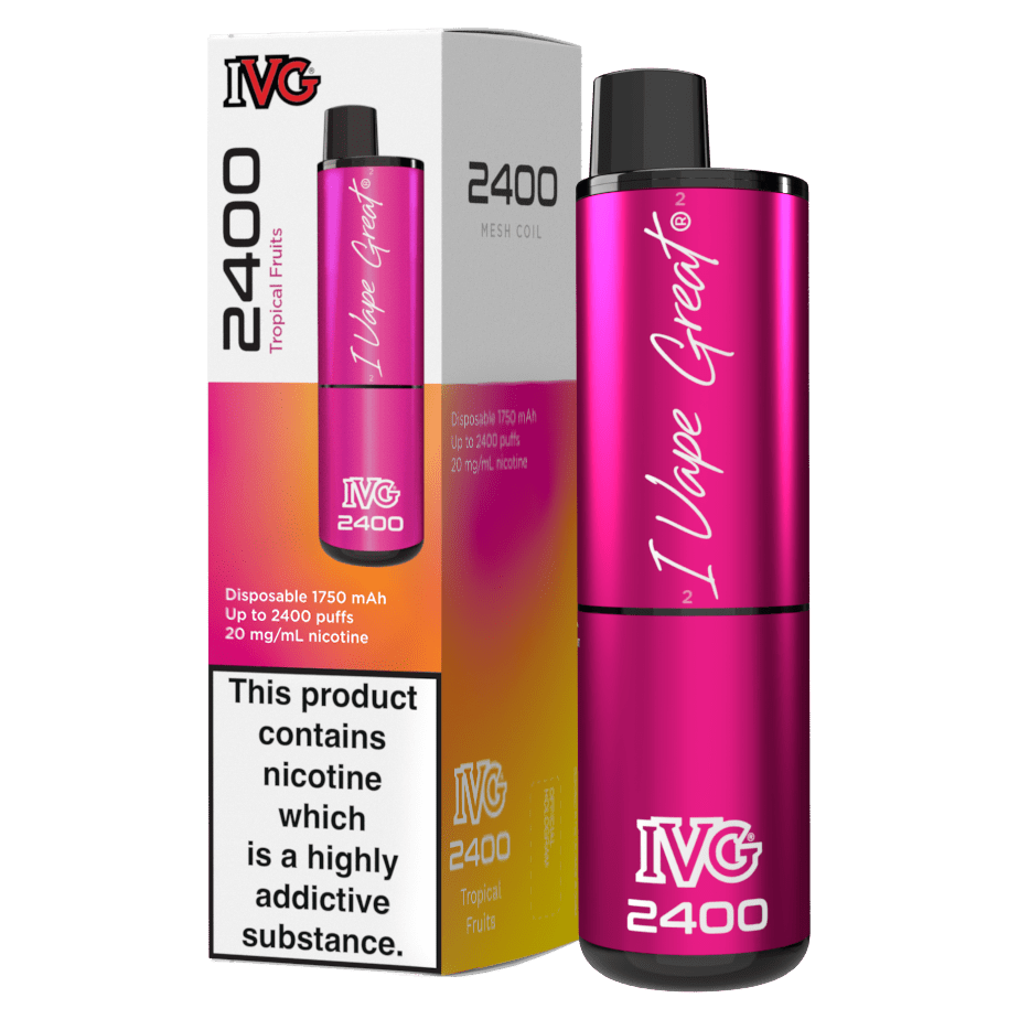 IVG 2400 Puffs Disposable Vape - Eazy Vapes