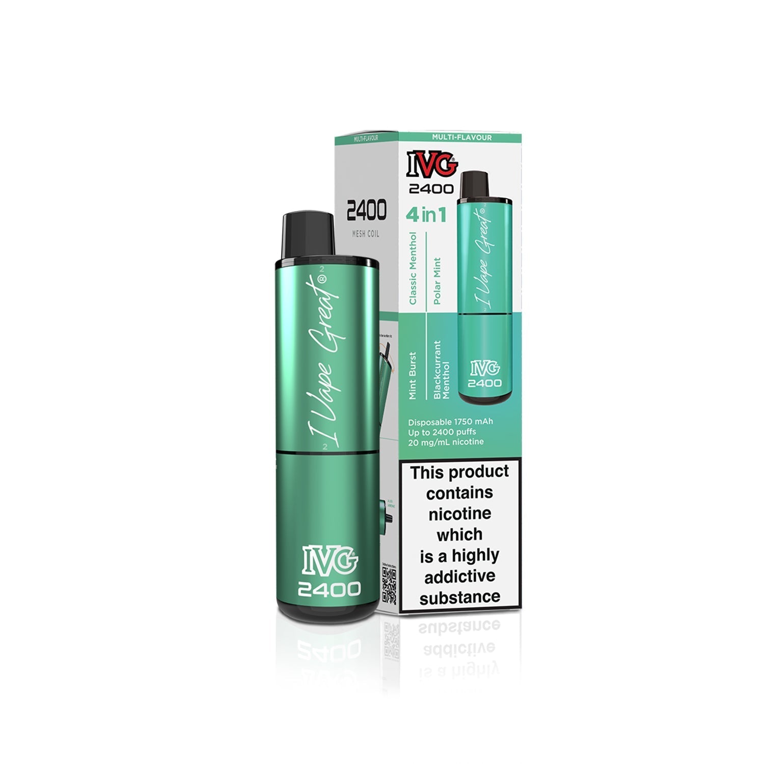 IVG 2400 Puffs Disposable Vape - Eazy Vapes