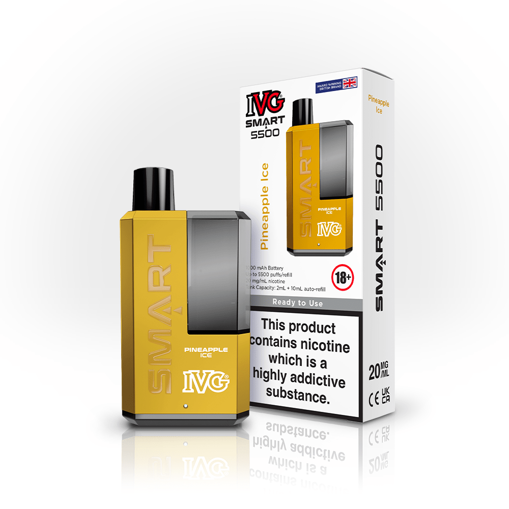 IVG Smart 5500 Puff Disposable | Only 4.99 at Eazy Vapes IVG Smart 5500 Puff Disposable | Only 4.99 at Eazy Vapes