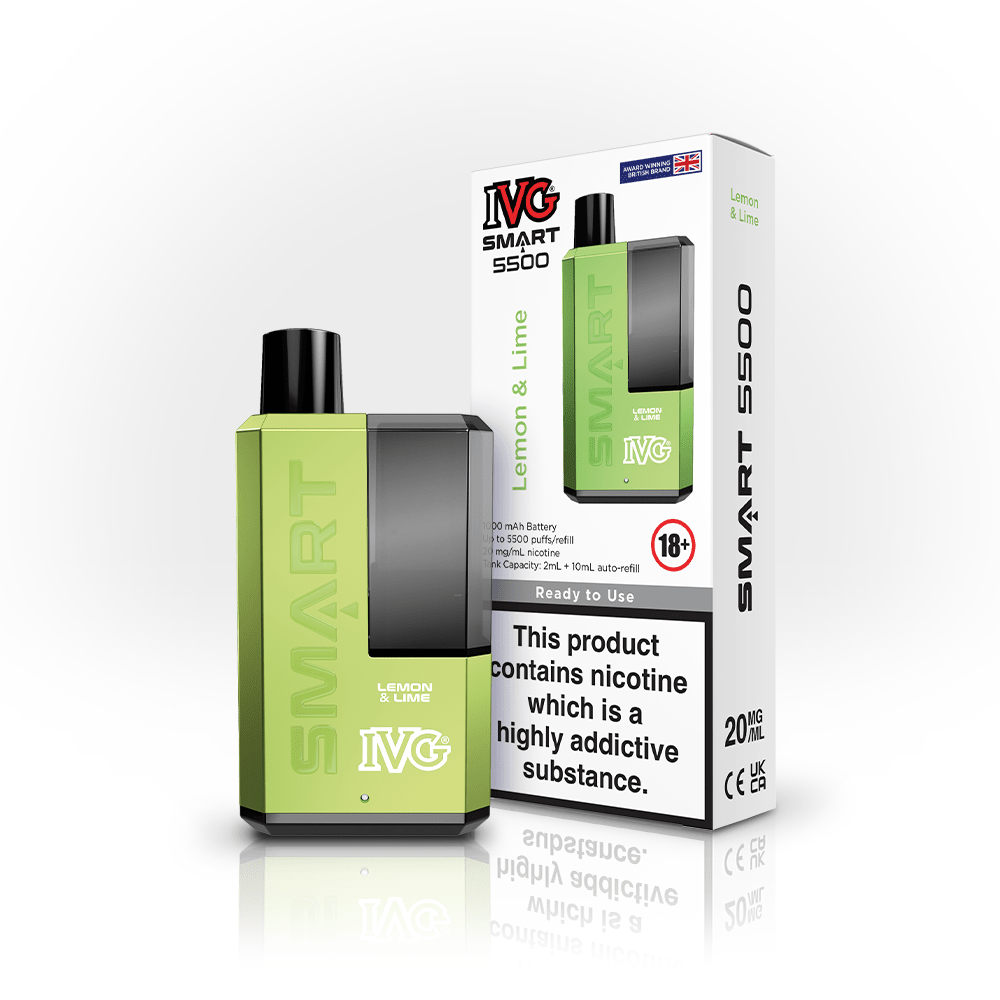 IVG Smart 5500 Puff Disposable | Only 4.99 at Eazy Vapes IVG Smart 5500 Puff Disposable | Only 4.99 at Eazy Vapes