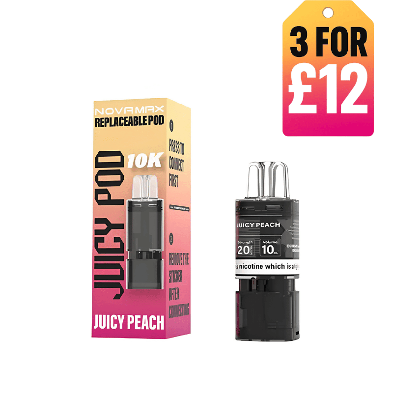 Juicy Pod Novamax 10K Replacement Pods - Eazy Vapes