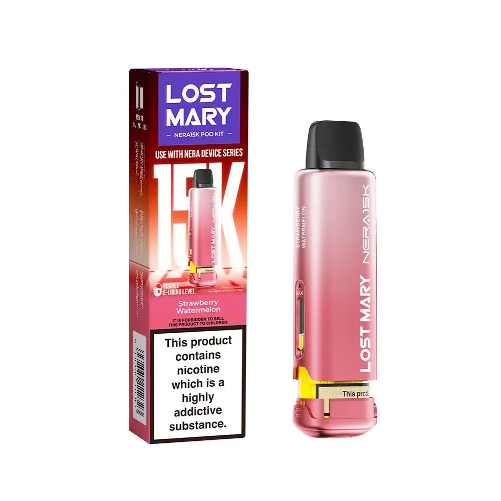 Lost Mary Nera 15K Pod  Refill for Nera 30K Vape Kit - 3 for 15