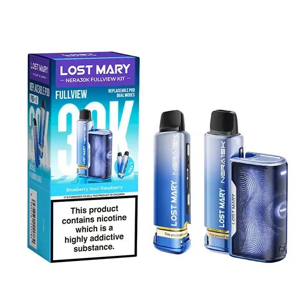 Lost Mary NERA 30K Refillable Pod Kit | 30,000 Puffs UK | Eazy Vapes Lost Mary NERA 30K Refillable Pod Kit | 30,000 Puffs UK | Eazy Vapes