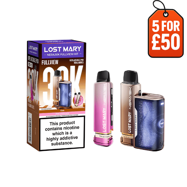 Lost Mary Nera 30K Vape Kit - Eazy Vapes