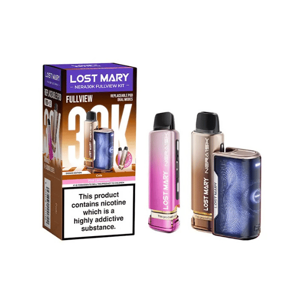 Lost Mary NERA 30K Refillable Pod Kit | 30,000 Puffs UK | Eazy Vapes