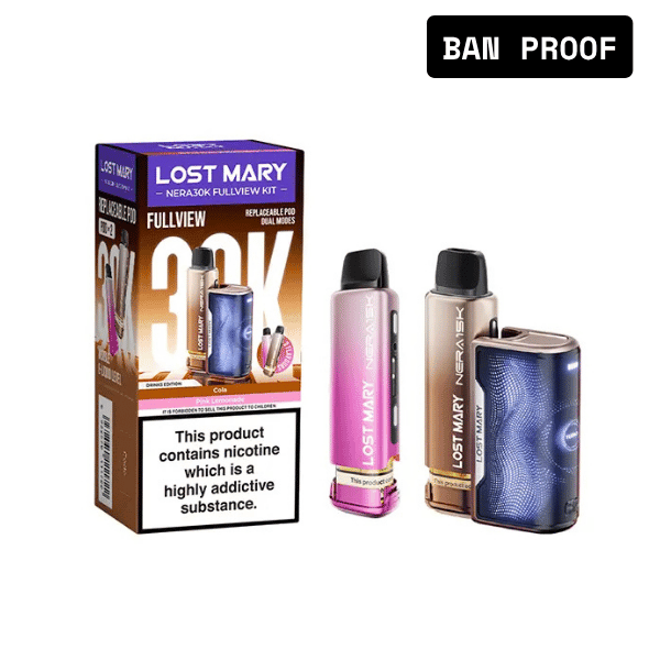 Lost Mary Nera 30K Vape Kit - Eazy Vapes