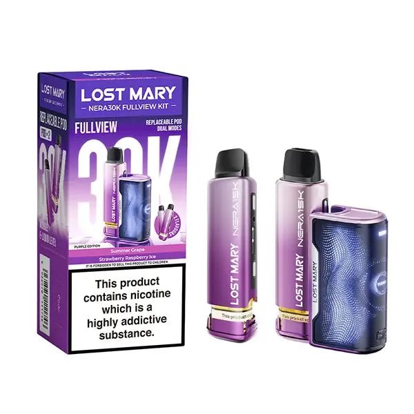 Lost Mary NERA 30K Refillable Pod Kit | 30,000 Puffs UK | 5 for 50 Lost Mary NERA 30K Refillable Pod Kit | 30,000 Puffs UK | 5 for 50