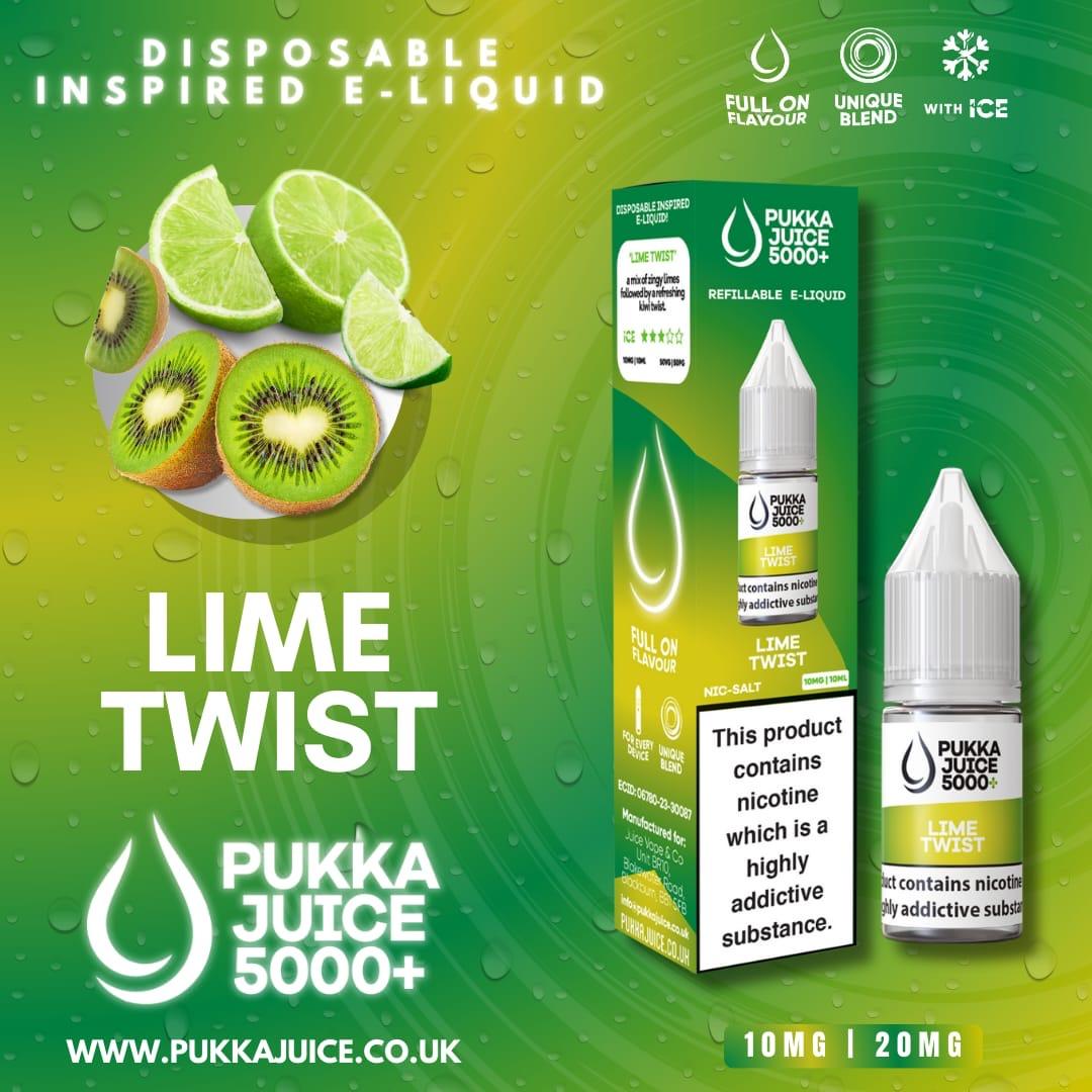 Pukka Juice 5000+ Nic Salts - Eazy Vapes