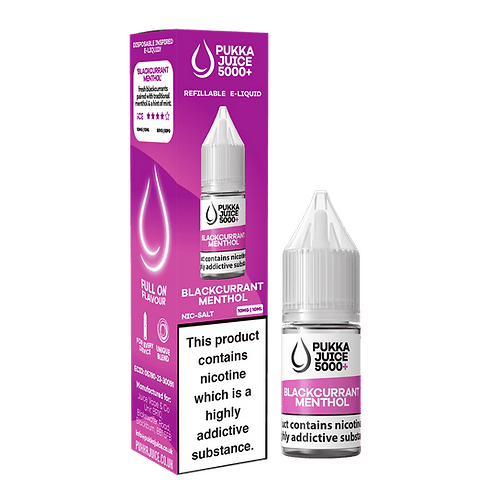Pukka Juice 5000+ Nic Salts - Eazy Vapes