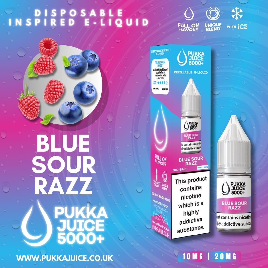 Pukka Juice 5000+ Nic Salts | Only £2.99 each | Eazy Vapes
