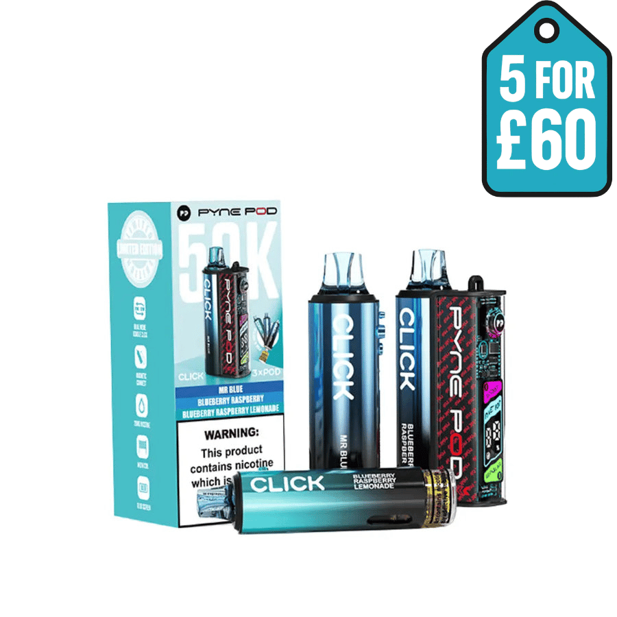 Pyne Pod Click 50,000 Puff Vape Kit - Eazy Vapes