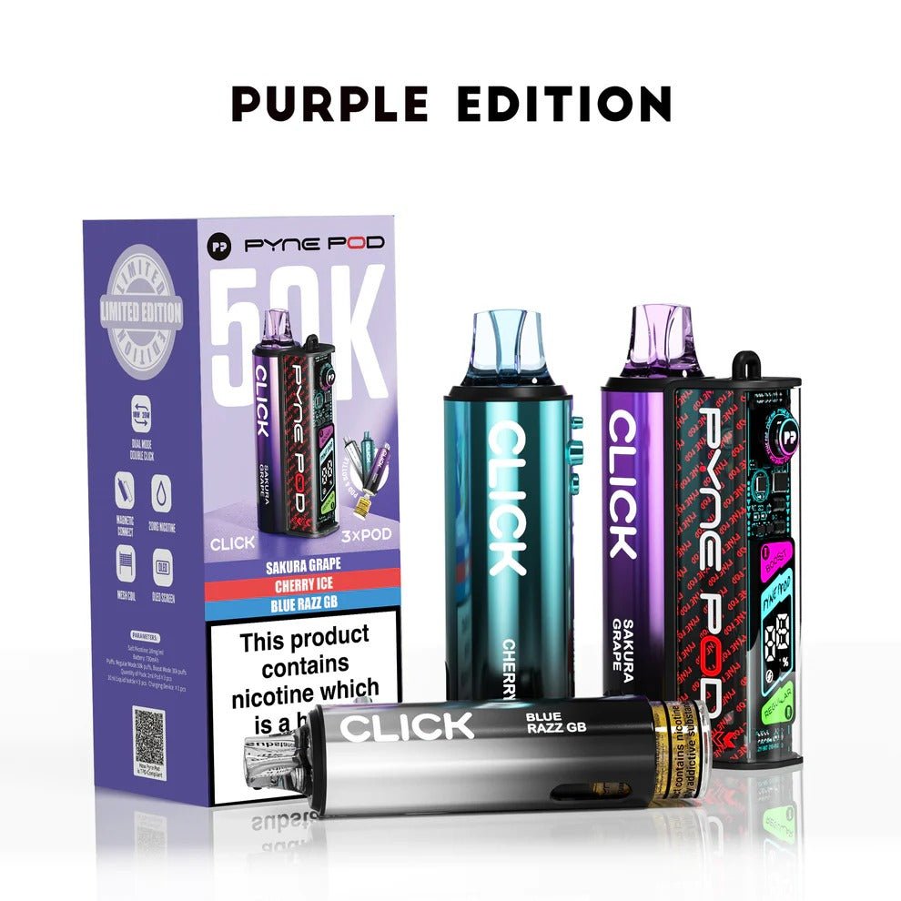 Pyne Pod Click 50K Vape Kit - Eazy Vapes