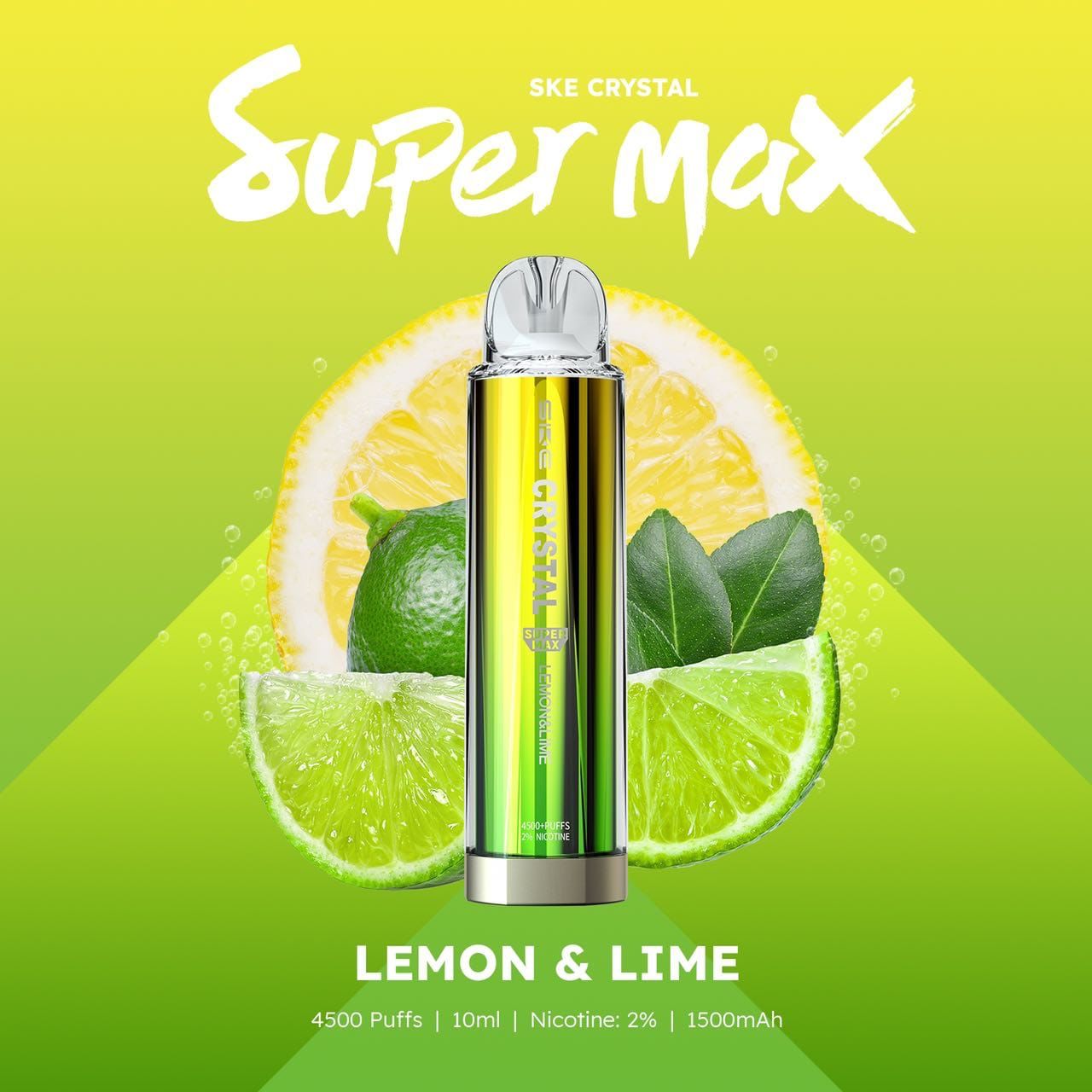 SKE Crystal Super Max 4500 Puffs | Only £1.00 | Eazy Vapes