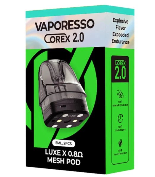 Vaporesso Luxe X Corex 2.0 Replacement Pods - Eazy Vapes